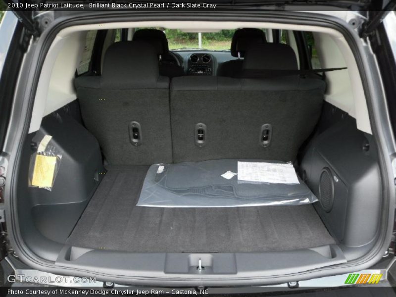 Brilliant Black Crystal Pearl / Dark Slate Gray 2010 Jeep Patriot Latitude