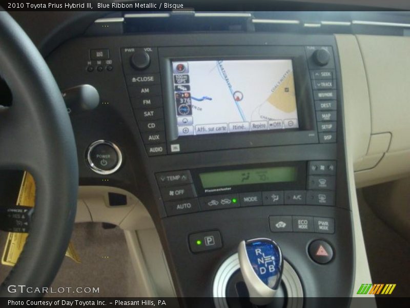 Blue Ribbon Metallic / Bisque 2010 Toyota Prius Hybrid III
