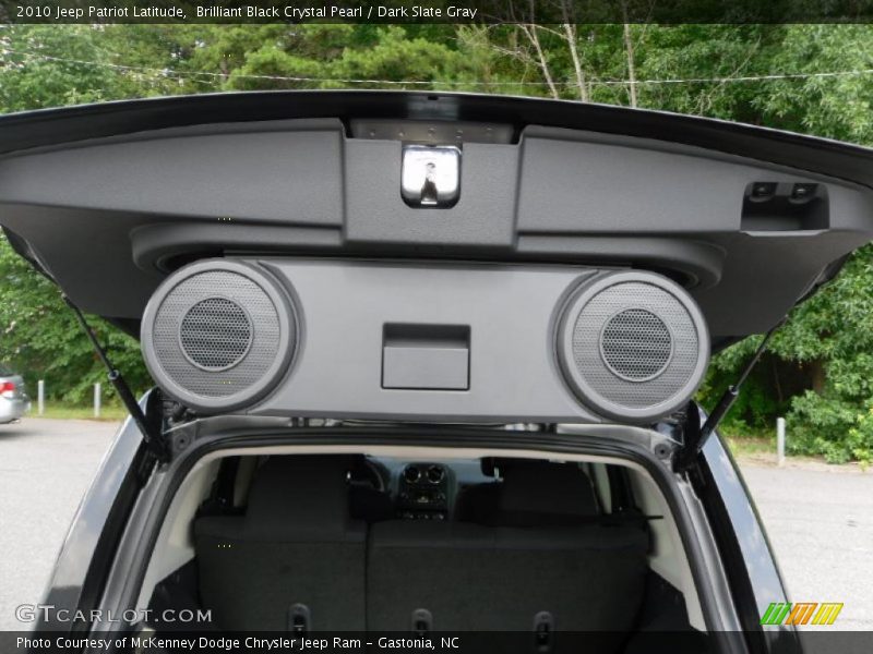 Brilliant Black Crystal Pearl / Dark Slate Gray 2010 Jeep Patriot Latitude