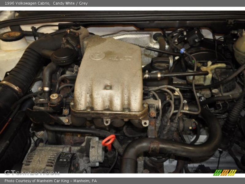 Candy White / Grey 1996 Volkswagen Cabrio