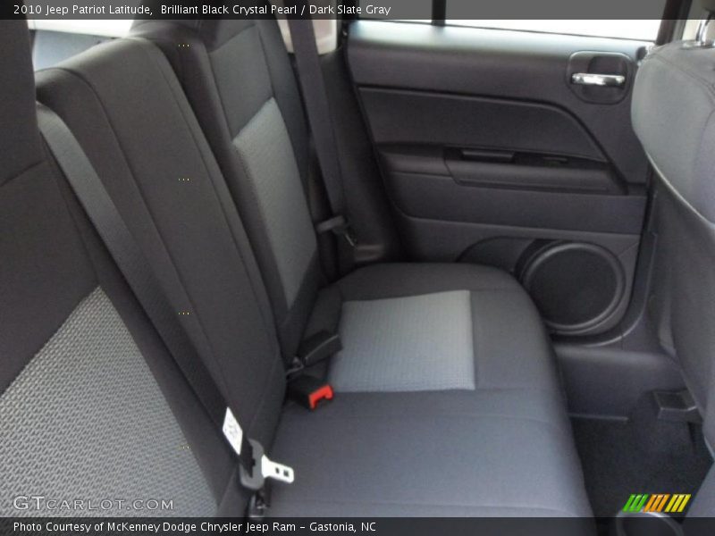 Brilliant Black Crystal Pearl / Dark Slate Gray 2010 Jeep Patriot Latitude