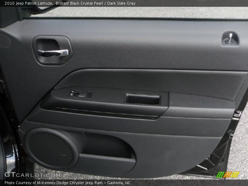 Brilliant Black Crystal Pearl / Dark Slate Gray 2010 Jeep Patriot Latitude