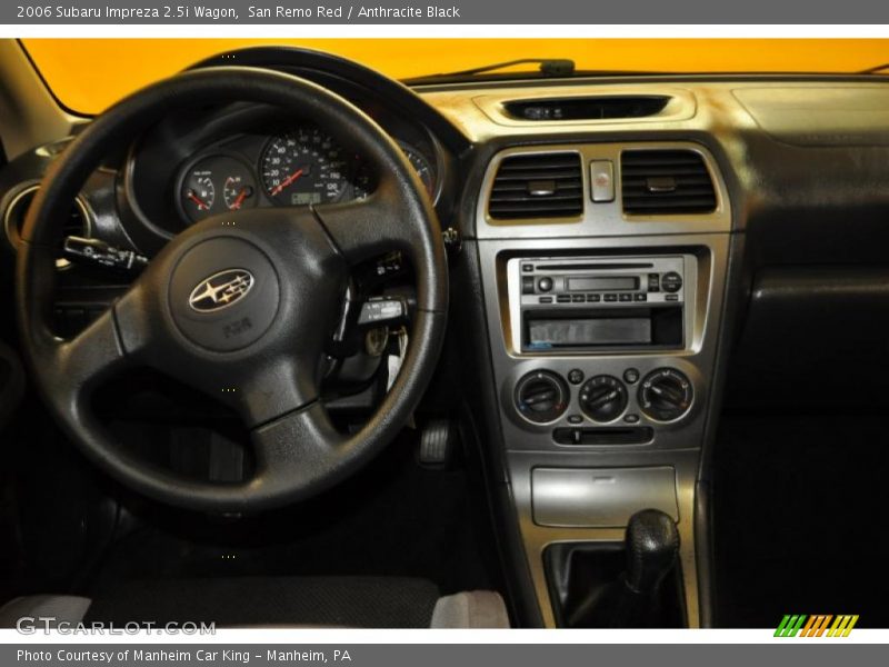 San Remo Red / Anthracite Black 2006 Subaru Impreza 2.5i Wagon
