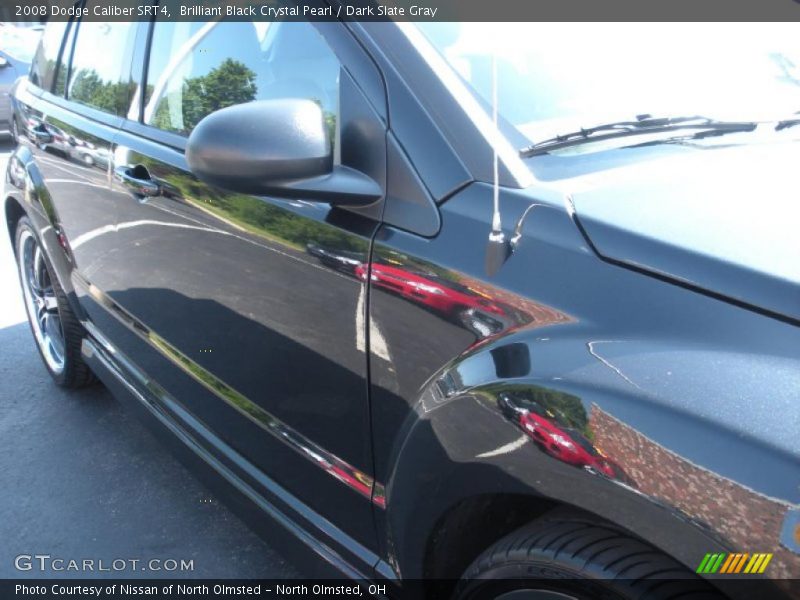 Brilliant Black Crystal Pearl / Dark Slate Gray 2008 Dodge Caliber SRT4
