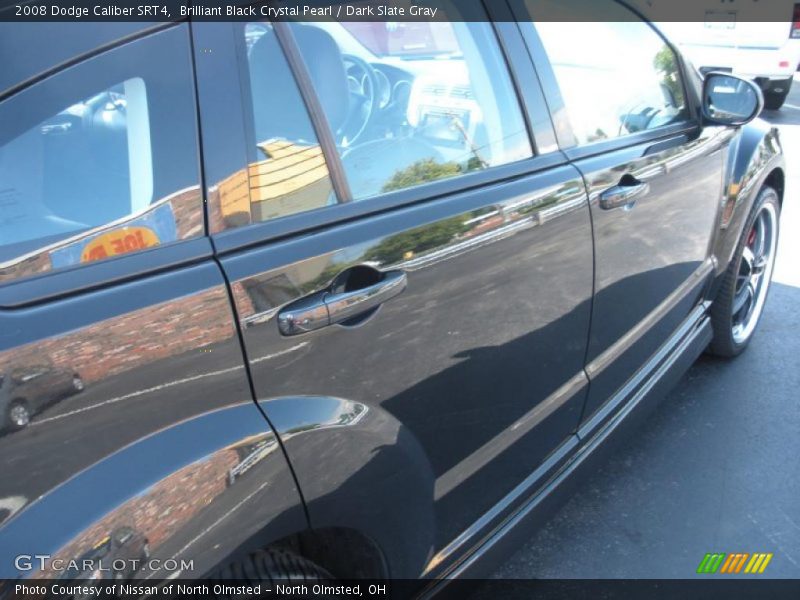 Brilliant Black Crystal Pearl / Dark Slate Gray 2008 Dodge Caliber SRT4