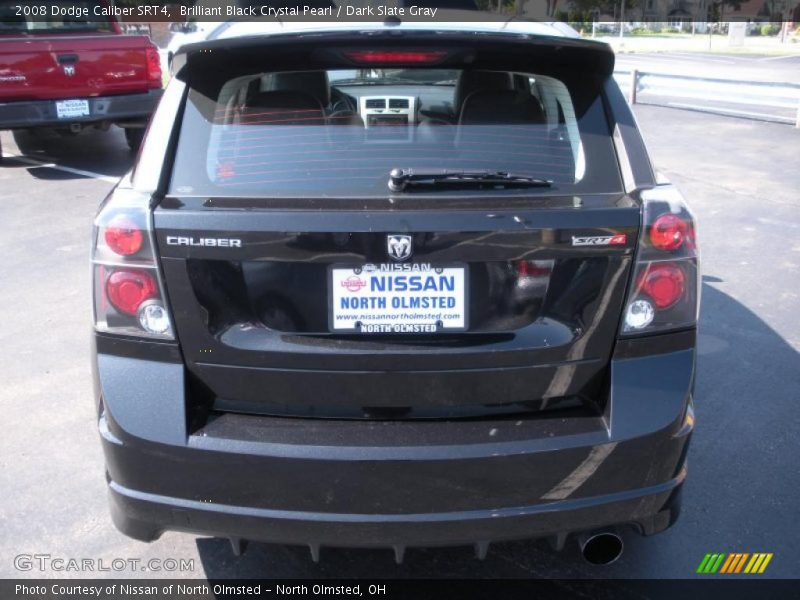 Brilliant Black Crystal Pearl / Dark Slate Gray 2008 Dodge Caliber SRT4