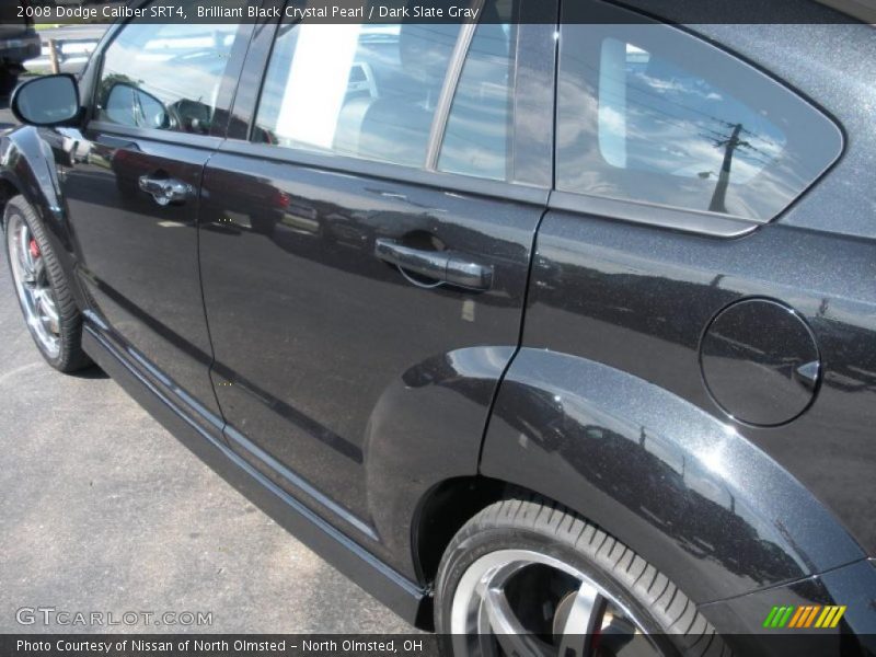 Brilliant Black Crystal Pearl / Dark Slate Gray 2008 Dodge Caliber SRT4