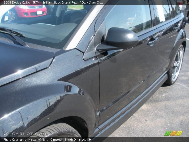 Brilliant Black Crystal Pearl / Dark Slate Gray 2008 Dodge Caliber SRT4