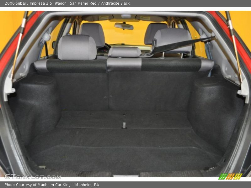 San Remo Red / Anthracite Black 2006 Subaru Impreza 2.5i Wagon
