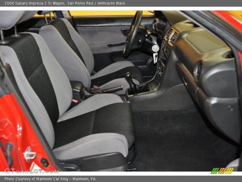 San Remo Red / Anthracite Black 2006 Subaru Impreza 2.5i Wagon