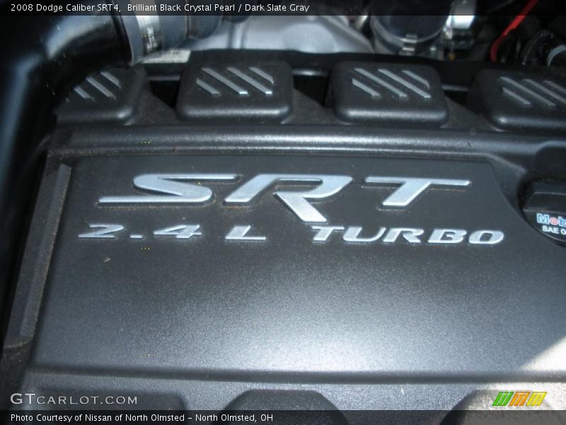 Brilliant Black Crystal Pearl / Dark Slate Gray 2008 Dodge Caliber SRT4