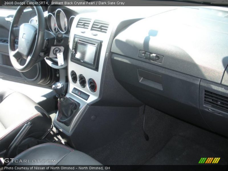 Brilliant Black Crystal Pearl / Dark Slate Gray 2008 Dodge Caliber SRT4