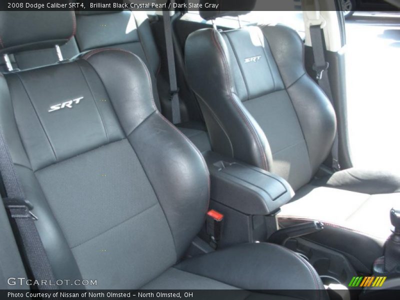 Brilliant Black Crystal Pearl / Dark Slate Gray 2008 Dodge Caliber SRT4