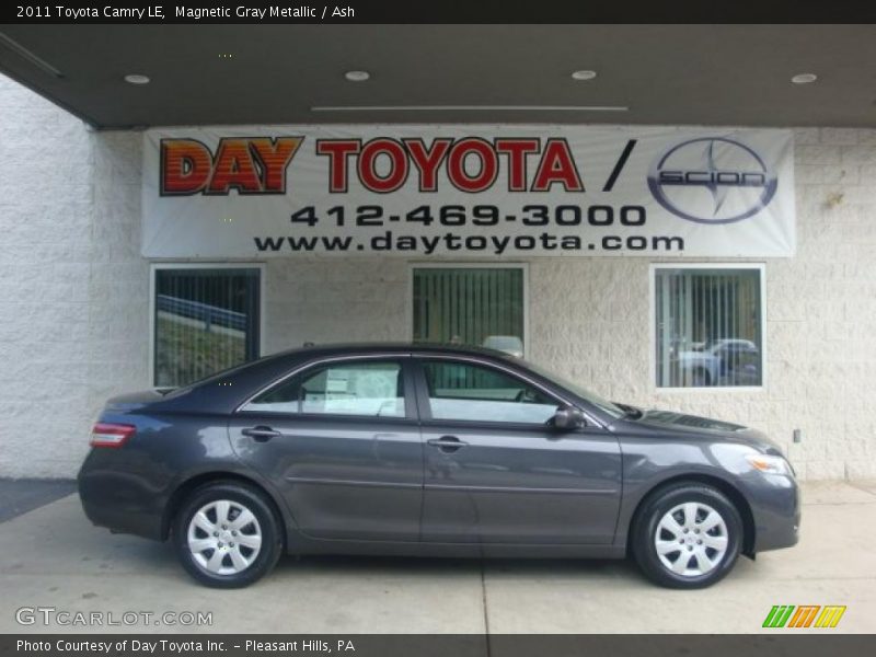 Magnetic Gray Metallic / Ash 2011 Toyota Camry LE
