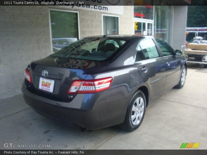 Magnetic Gray Metallic / Ash 2011 Toyota Camry LE
