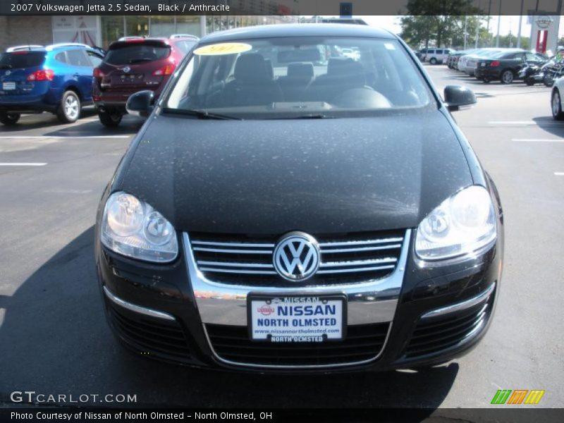 Black / Anthracite 2007 Volkswagen Jetta 2.5 Sedan