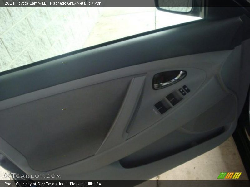 Magnetic Gray Metallic / Ash 2011 Toyota Camry LE