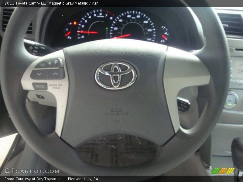 Magnetic Gray Metallic / Ash 2011 Toyota Camry LE