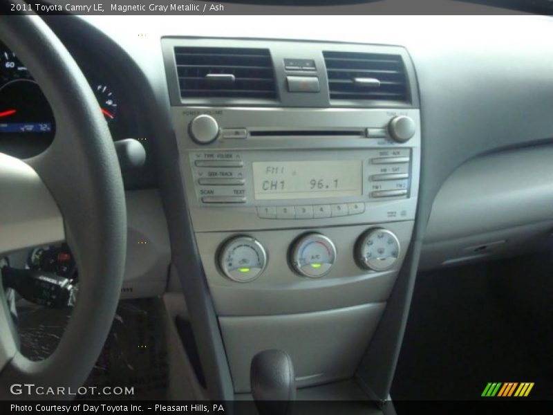Magnetic Gray Metallic / Ash 2011 Toyota Camry LE