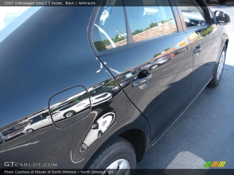 Black / Anthracite 2007 Volkswagen Jetta 2.5 Sedan
