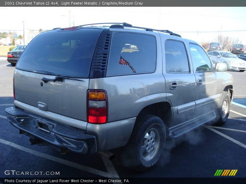 Light Pewter Metallic / Graphite/Medium Gray 2001 Chevrolet Tahoe LS 4x4