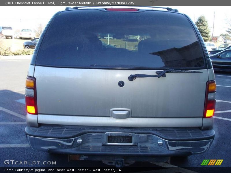 Light Pewter Metallic / Graphite/Medium Gray 2001 Chevrolet Tahoe LS 4x4