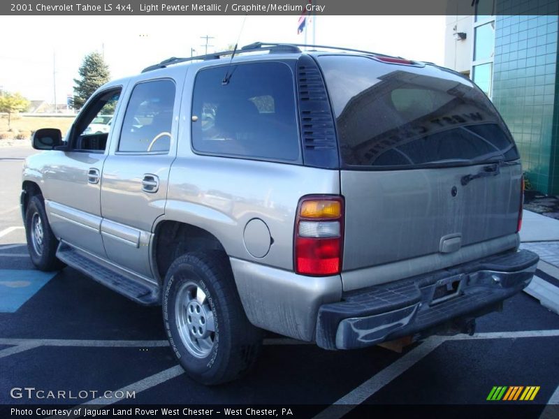 Light Pewter Metallic / Graphite/Medium Gray 2001 Chevrolet Tahoe LS 4x4
