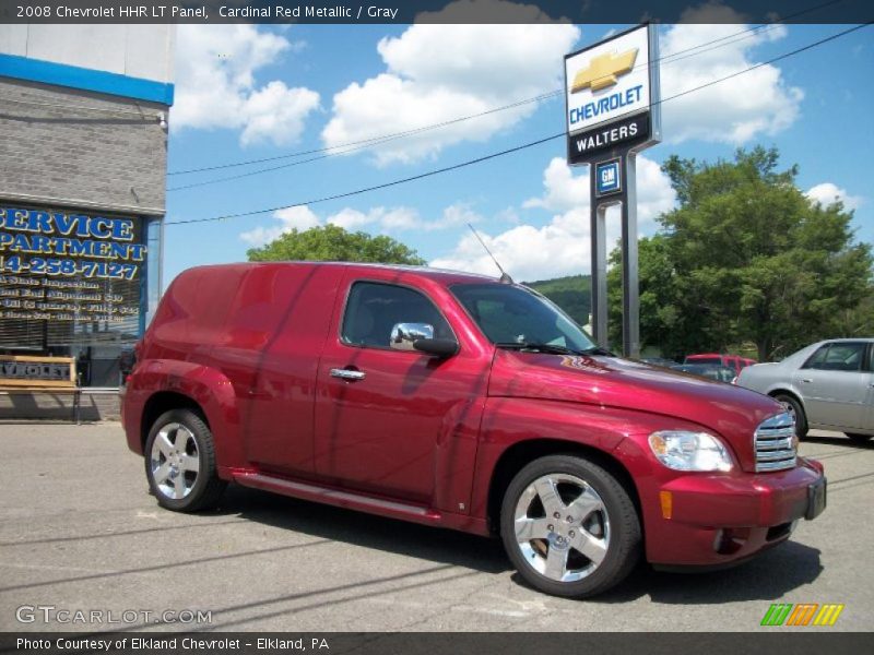 Cardinal Red Metallic / Gray 2008 Chevrolet HHR LT Panel