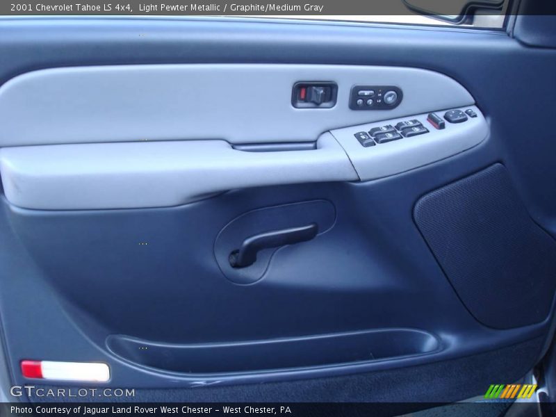 Light Pewter Metallic / Graphite/Medium Gray 2001 Chevrolet Tahoe LS 4x4