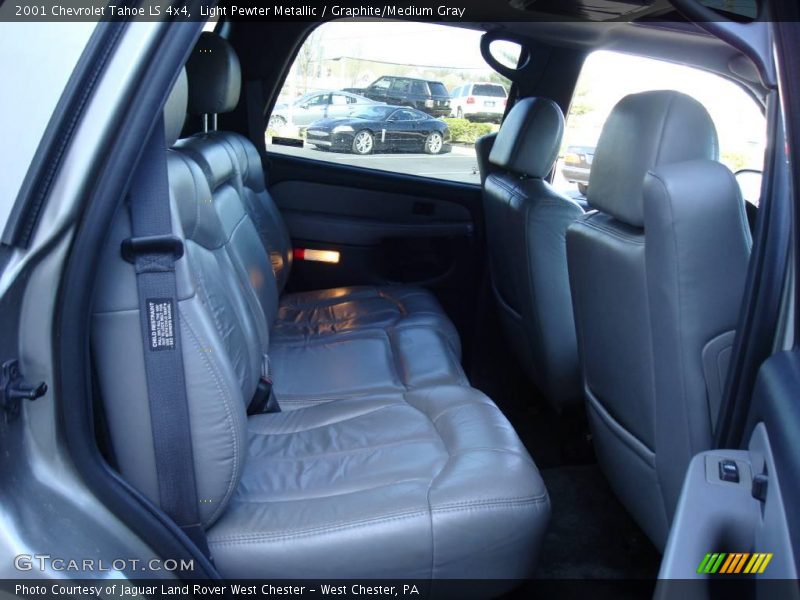 Light Pewter Metallic / Graphite/Medium Gray 2001 Chevrolet Tahoe LS 4x4