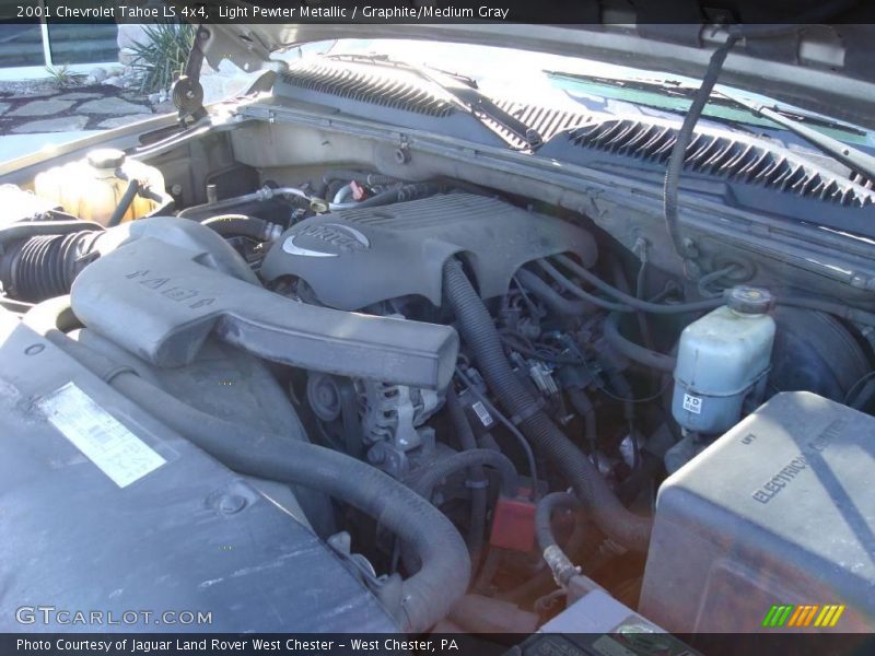 Light Pewter Metallic / Graphite/Medium Gray 2001 Chevrolet Tahoe LS 4x4