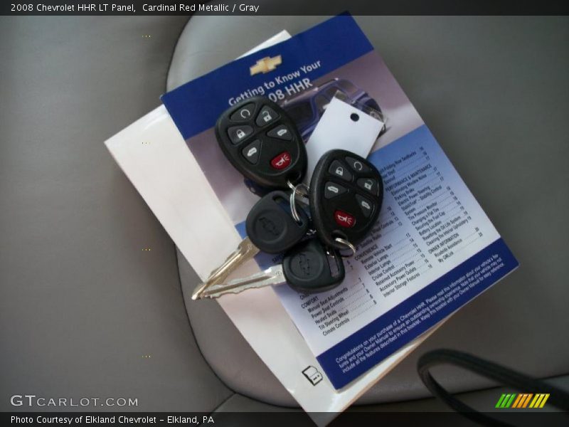 Cardinal Red Metallic / Gray 2008 Chevrolet HHR LT Panel