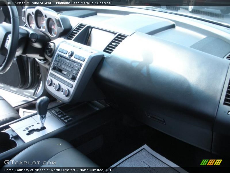 Platinum Pearl Matallic / Charcoal 2007 Nissan Murano SL AWD