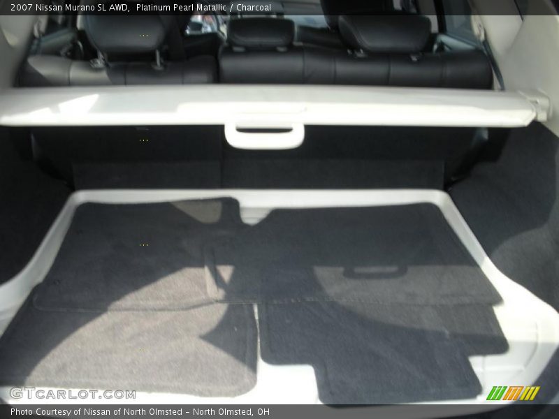 Platinum Pearl Matallic / Charcoal 2007 Nissan Murano SL AWD
