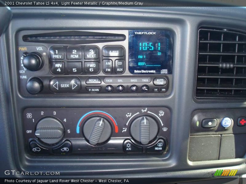 Light Pewter Metallic / Graphite/Medium Gray 2001 Chevrolet Tahoe LS 4x4
