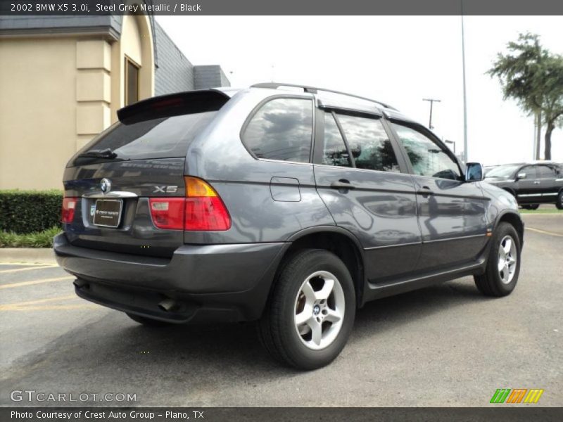 Steel Grey Metallic / Black 2002 BMW X5 3.0i