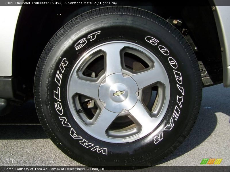 Silverstone Metallic / Light Gray 2005 Chevrolet TrailBlazer LS 4x4