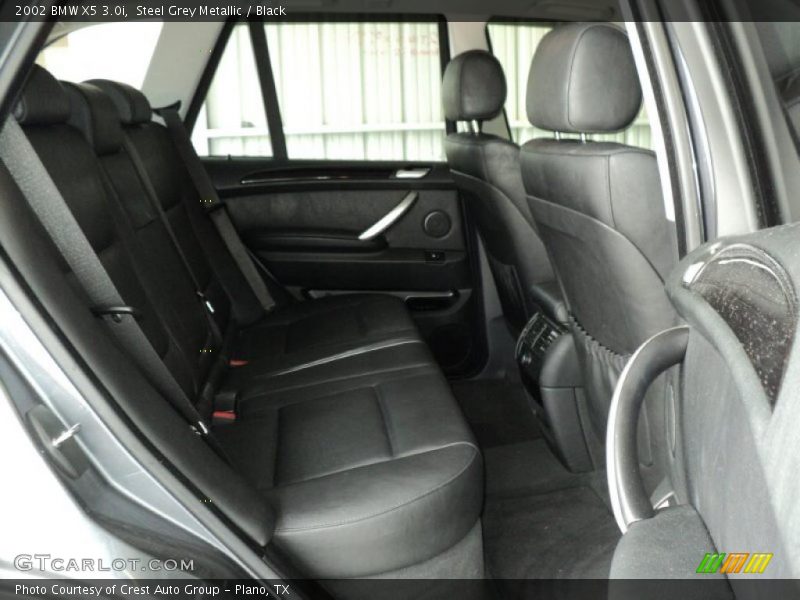 Steel Grey Metallic / Black 2002 BMW X5 3.0i