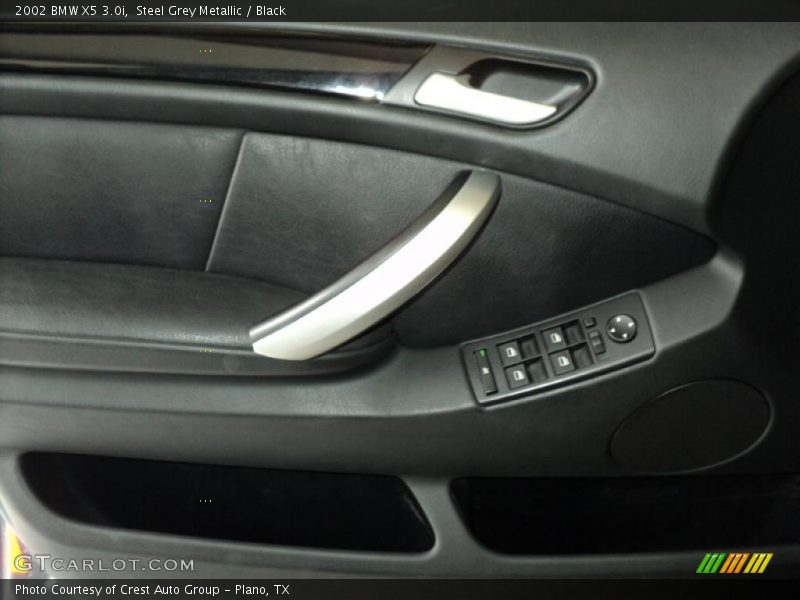 Steel Grey Metallic / Black 2002 BMW X5 3.0i