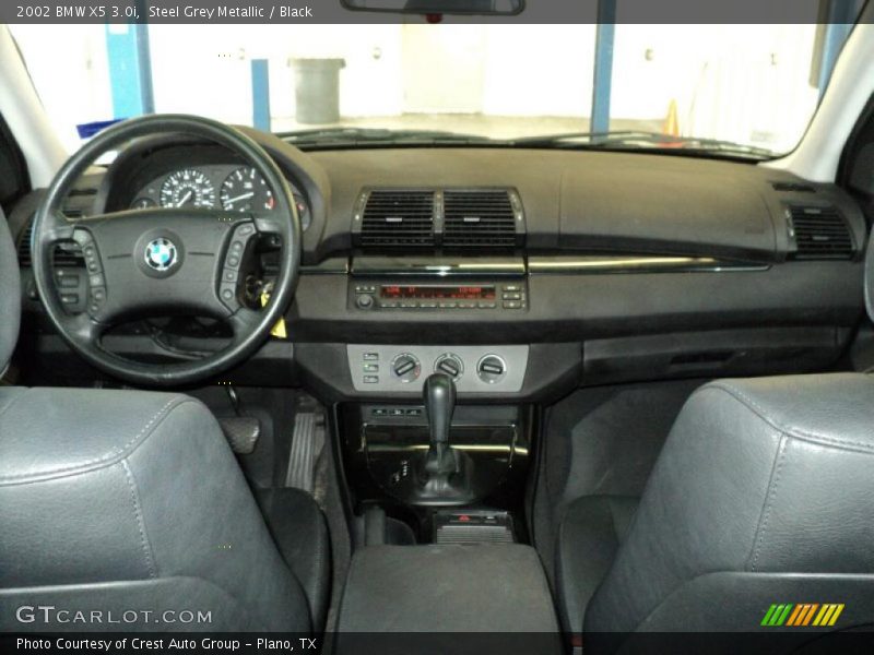 Steel Grey Metallic / Black 2002 BMW X5 3.0i