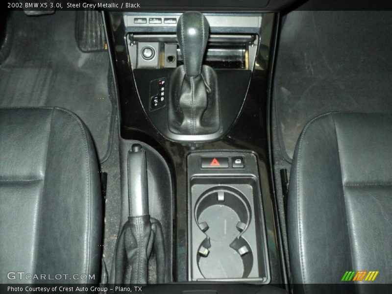 Steel Grey Metallic / Black 2002 BMW X5 3.0i
