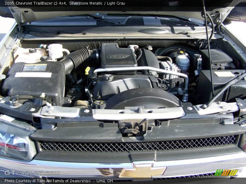 Silverstone Metallic / Light Gray 2005 Chevrolet TrailBlazer LS 4x4