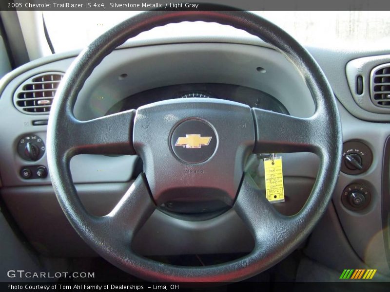 Silverstone Metallic / Light Gray 2005 Chevrolet TrailBlazer LS 4x4