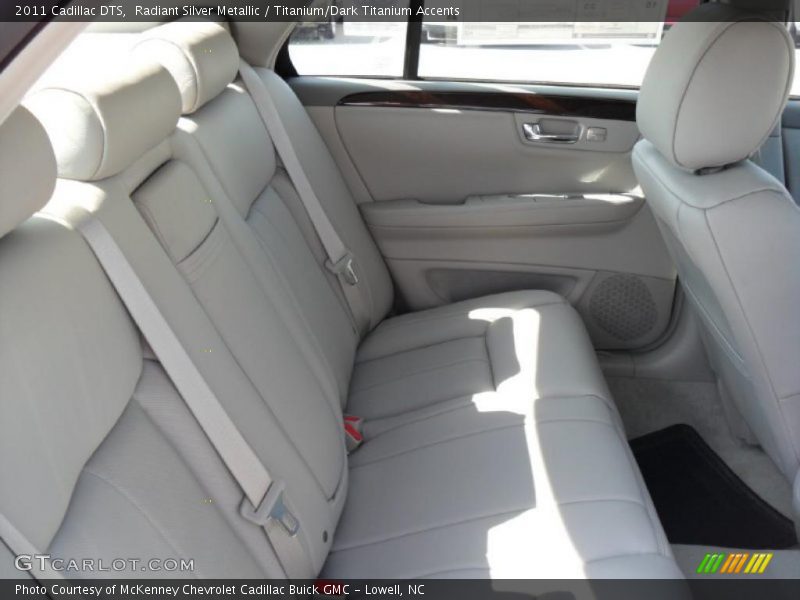 Radiant Silver Metallic / Titanium/Dark Titanium Accents 2011 Cadillac DTS