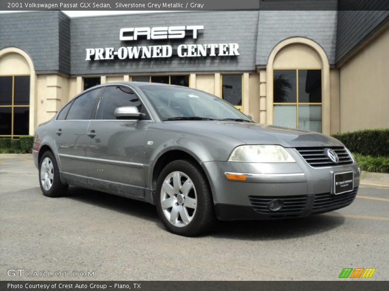 Silverstone Grey Metallic / Gray 2001 Volkswagen Passat GLX Sedan
