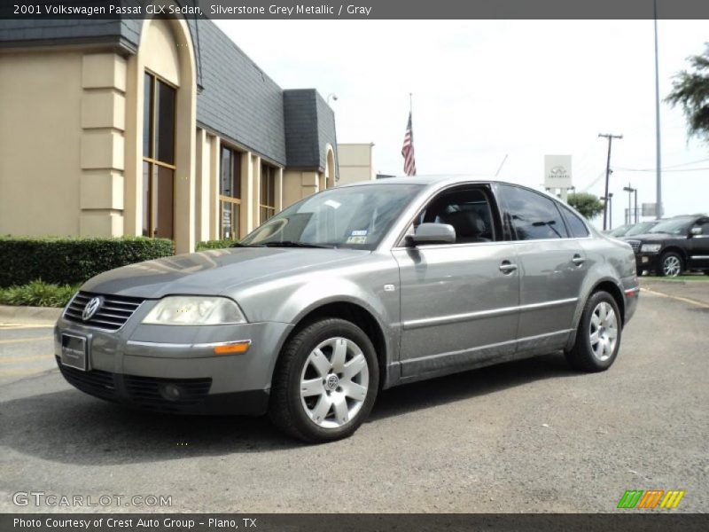 Silverstone Grey Metallic / Gray 2001 Volkswagen Passat GLX Sedan