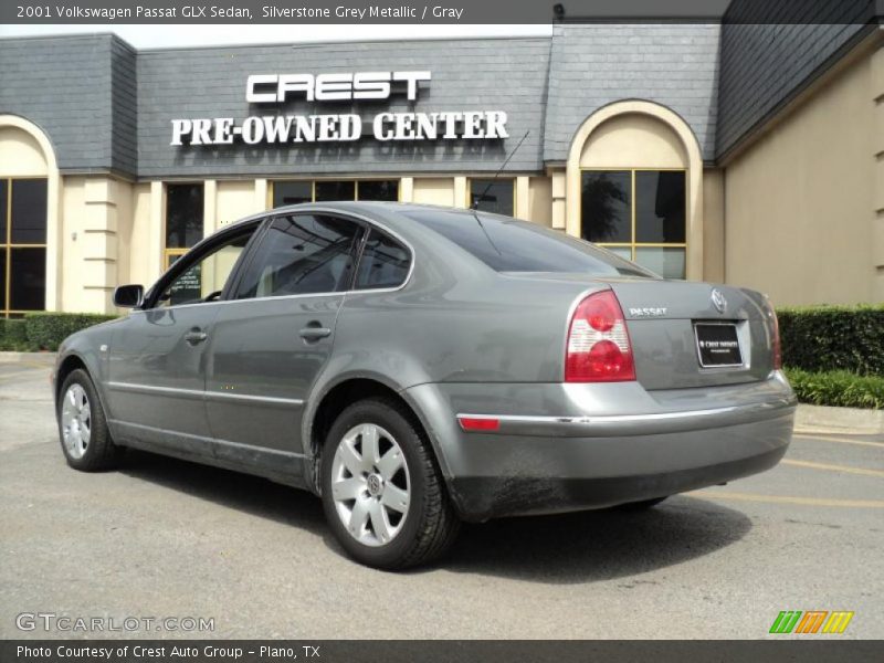 Silverstone Grey Metallic / Gray 2001 Volkswagen Passat GLX Sedan