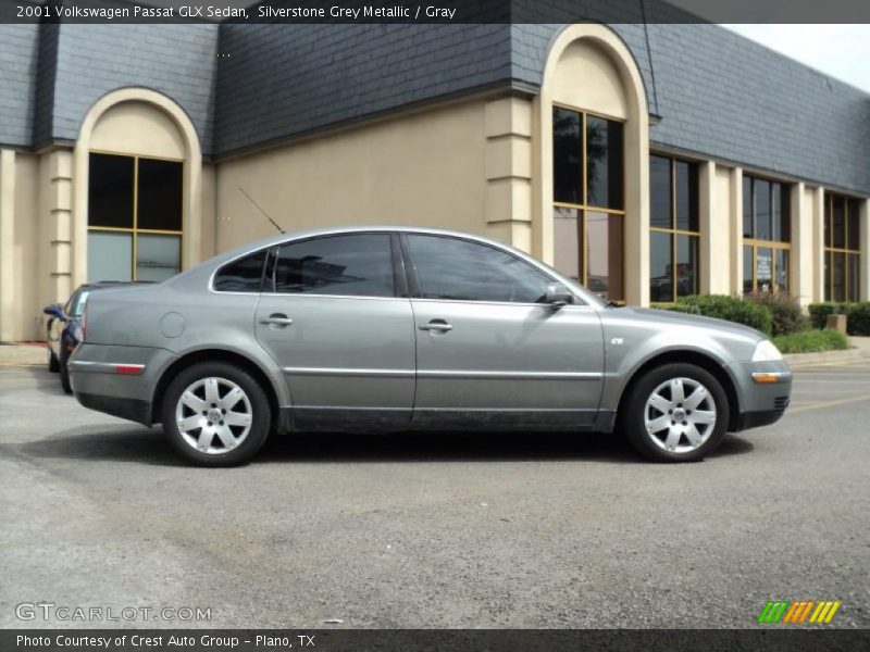 Silverstone Grey Metallic / Gray 2001 Volkswagen Passat GLX Sedan