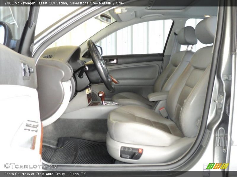 Silverstone Grey Metallic / Gray 2001 Volkswagen Passat GLX Sedan