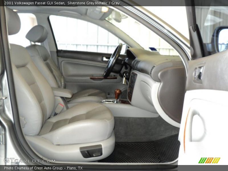 Silverstone Grey Metallic / Gray 2001 Volkswagen Passat GLX Sedan